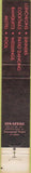 Matchbook Cover - Desert Inn Fresno CA 10 Strike