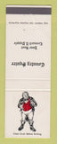 Matchbook Cover - Country Squire WEAR