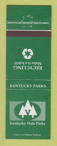 Matchbook Cover - Kentucky State Parks Recycling