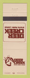 Matchbook Cover - Deer Creek State Park Lodge Mount Sterling OH