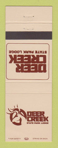 Matchbook Cover - Deer Creek State Park Lodge Mount Sterling OH