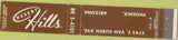 Matchbook Cover - Desert Hills Phoenix AZ 10 Strike