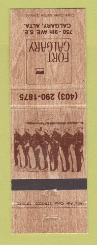 Matchbook Cover - Fort Calgary AB