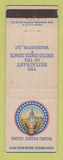 Matchbook Cover - US Senate Restaurant Washington DC WEAR