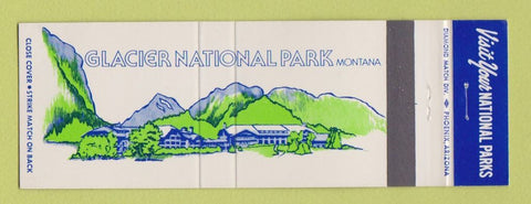 Matchbook Cover - Glacier National Park MT Full Length
