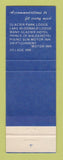 Matchbook Cover - Glacier National Park MT Full Length