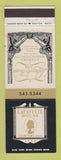 Matchbook Cover - Lafayette House Foxboro MA