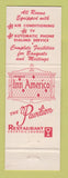 Matchbook Cover - Ohio Stater Inn Columbus OH