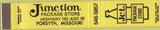 Matchbook Cover - Junction Package Store Forsyth MO 10 Strike