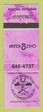 Matchbook Cover - Club De Ghasse & Peche Hunting Festival Du Faisan QC