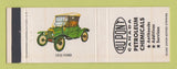 Matchbook Cover - DuPont Canada Petroleum Chemical Antique Car 1910 Ford