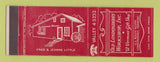Matchbook Cover - Old Londonderry Workshop VT gifts