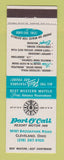 Matchbook Cover - Port O Call Resort Motor Inn Cleveland OH