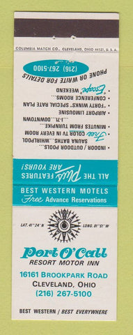 Matchbook Cover - Port O Call Resort Motor Inn Cleveland OH
