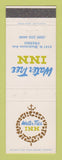 Matchbook Cover - Water Tree Inn Fresno CA