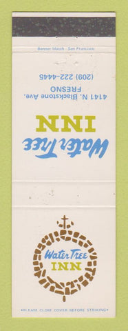 Matchbook Cover - Water Tree Inn Fresno CA