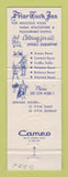 Matchbook Cover - Friar Tucks Inn Cedar Grove NJ