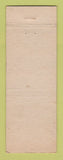 Matchbook Cover - Universal Ship Cancellation Society Harrisburg PA 1950