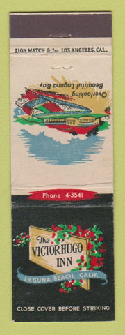 Matchbook Cover - Victor Hugo Inn Laguna Beach CA