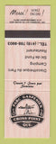 Matchbook Cover - Parc Gaspesien Cross Point QC