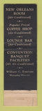 Matchbook Cover - Mark Twain Hotel Elmira NY feature WEAR
