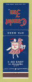 Matchbook Cover - Camelot Inn Amarillo TX