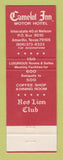 Matchbook Cover - Camelot Inn Amarillo TX
