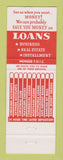 Matchbook Cover - Market Exchange Bank Columbus OH