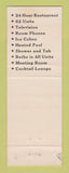 Matchbook Cover - Sands Motel Sandusky OH