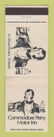 Matchbook Cover - Commodore Perry Motor In Toledo OH