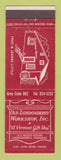 Matchbook Cover - Old Londonderry Workshop VT gifts