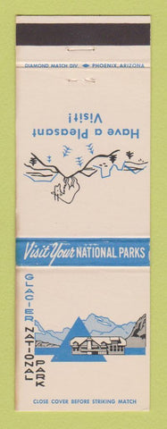 Matchbook Cover - Glacier National Park MT