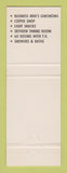 Matchbook Cover - New Murray Hotel St Catharines ON