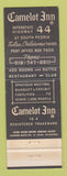 Matchbook Cover - Camelot Inn Tulsa OK