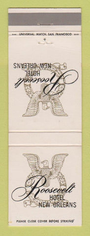 Matchbook Cover - Roosevelt Hotel New Orleans LA