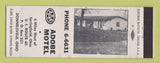 Matchbook Cover - Abode Motel Donnelsville OH
