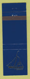 Matchbook Cover - Franklin Roosevelt Sailboat Reproduction