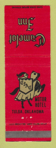 Matchbook Cover - Camelot Inn Tulsa OK