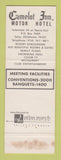 Matchbook Cover - Camelot Inn Tulsa OK
