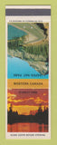 Matchbook Cover - Jasper National Park Stanley Canada