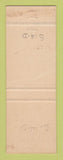 Matchbook Cover - USS Saratoga CVA 60 Fighting Cox Navy