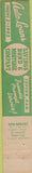 Matchbook Cover - Auto Laons bonds Topeka KS 10 Strike