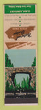 Matchbook Cover - Natural Bridge State Park Slade KY
