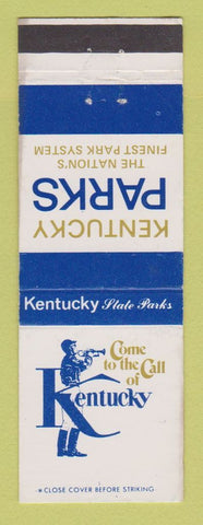 Matchbook Cover - Kentucky Parks Frankfort KY