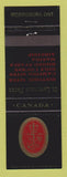 Matchbook Cover - St Lawrence Parks Morrisburg ON