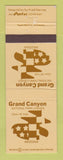 Matchbook Cover - Grand Canyon National Park AZ Amfac Fred Harvey