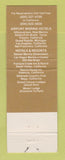 Matchbook Cover - Grand Canyon National Park AZ Amfac Fred Harvey