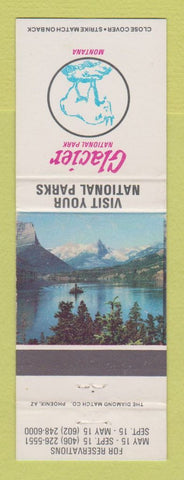 Matchbook Cover - Glacier National Park MT