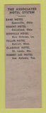 Matchbook Cover - Hotel Howe Akron OH