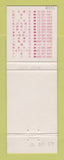 Matchbook Cover - Fugetsudo Tokyo Japan Ginza
